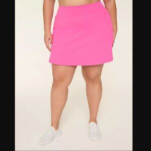 Livi Active Lane Bryant Soft Skort 5X 30/32 Pink NEW